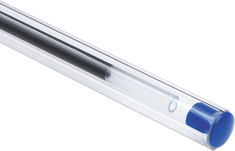 BIC Cristal Original Ballpoint Pens Medium Point 1.0mm Blue Pack of 10 - Image 4